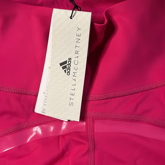 BRAND NWT ADIDAS X STELLA MCCARTNEY PINK LEGGINGS SIZE SMALL!! - Picture 4 of 9
